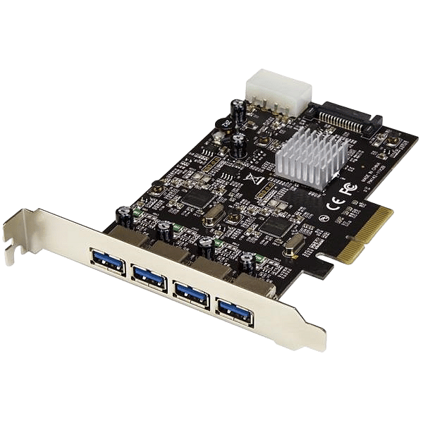 StarTechcom PCIE 4 USB 31  Adaptador