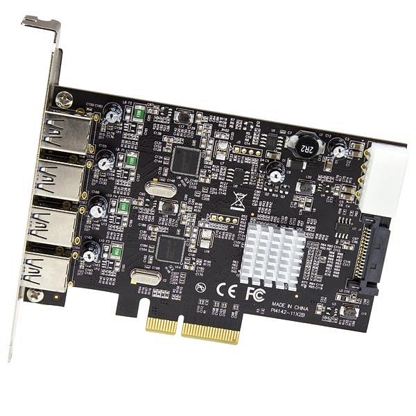 StarTechcom PCIE 4 USB 31  Adaptador