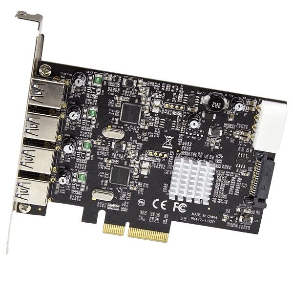 StarTechcom PCIE 4 USB 31  Adaptador