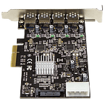 StarTechcom PCIE 4 USB 31  Adaptador