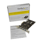 StarTechcom PCIE 4 USB 31  Adaptador