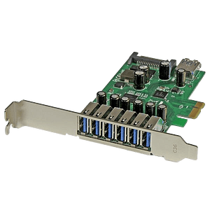 StarTechcom PCIE 7 puertos USB 30  Adaptador