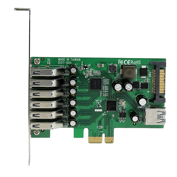 StarTechcom PCIE 7 puertos USB 30  Adaptador