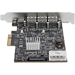 StarTechcom PCIE USB 31 a X 3 USb C x1  Adaptador