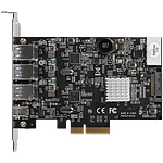StarTechcom PCIE USB 31 a X 3 USb C x1  Adaptador
