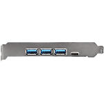 StarTechcom PCIE USB 31 a X 3 USb C x1  Adaptador