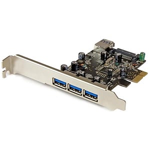 StarTechcom PCIE USB 30 x 4  Adaptador