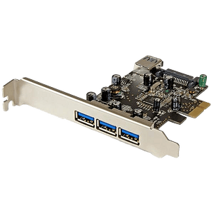 StarTechcom PCIE USB 30 x 4  Adaptador