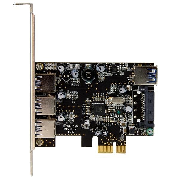 StarTechcom PCIE USB 30 x 4  Adaptador