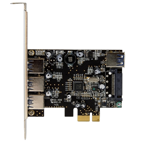 StarTechcom PCIE USB 30 x 4  Adaptador