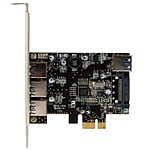 StarTechcom PCIE USB 30 x 4  Adaptador