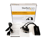 StarTechcom Adaptador VGA a HDMI con audio y alimentación U