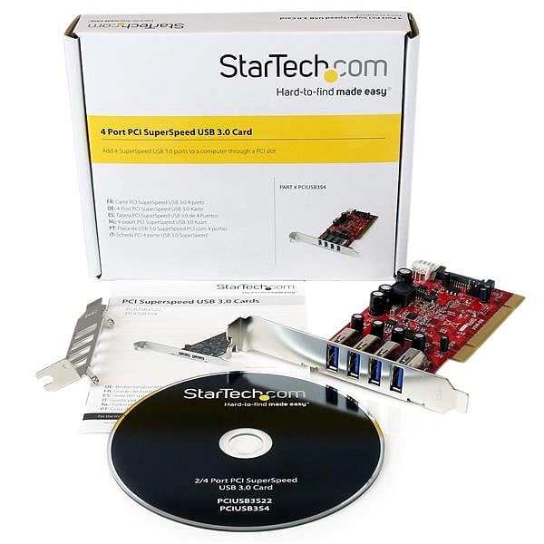 StarTechcom PCI 30 X 4 superspeed  Adaptador
