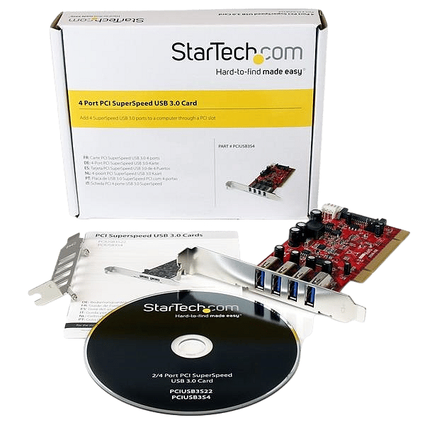 StarTechcom PCI 30 X 4 superspeed  Adaptador
