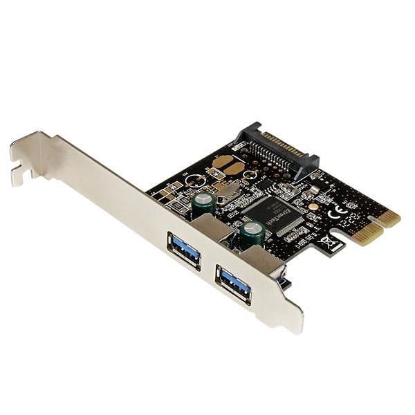 StarTechcom PCIE USB 30 X 2  Adaptador