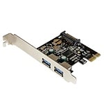 StarTechcom PCIE USB 30 X 2  Adaptador