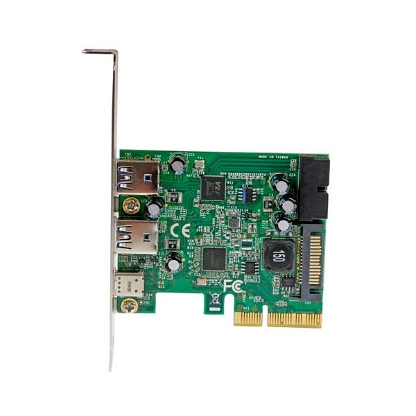 StarTechcom PCIE USB 31 X 5 3 ex1 int Adaptador