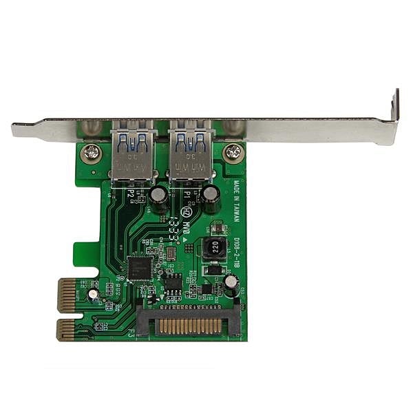 StarTechcom PCIE 2 x USB 30 UASP Power  Adaptador