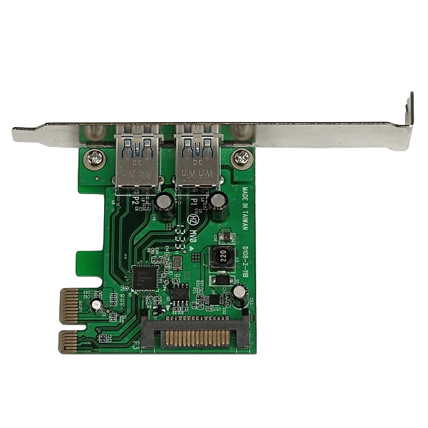 StarTechcom PCIE 2 x USB 30 UASP Power  Adaptador