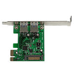 StarTechcom PCIE 2 x USB 30 UASP Power  Adaptador