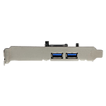 StarTechcom PCIE 2 x USB 30 UASP Power  Adaptador