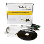 StarTechcom PCIE 2 x USB 30 UASP Power  Adaptador