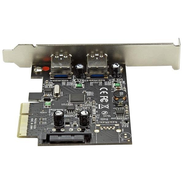 StarTechcom PCIE 2X USB 31  Adaptador
