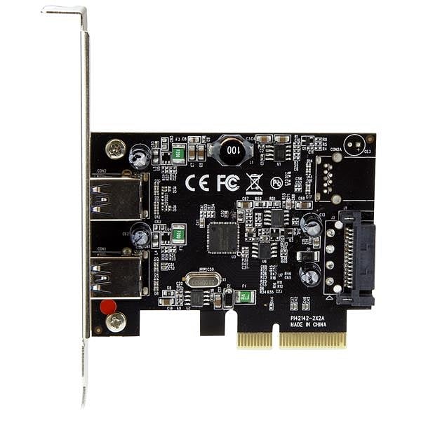 StarTechcom PCIE 2X USB 31  Adaptador