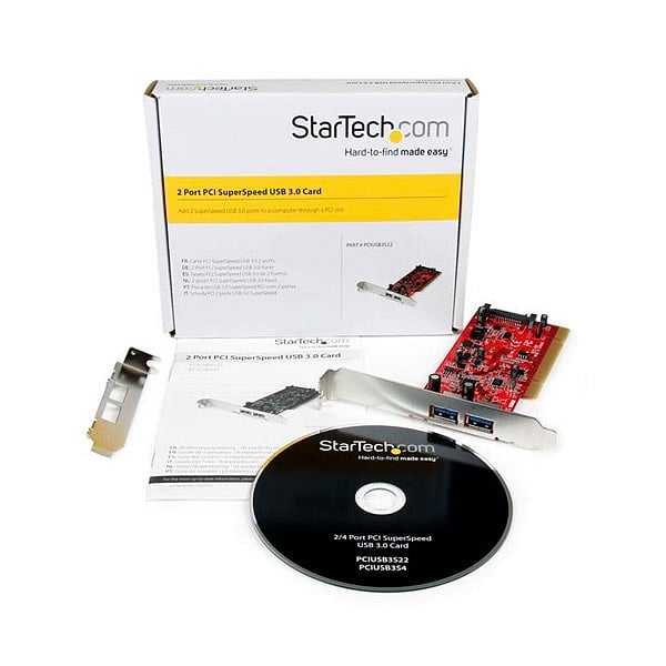 StarTechcom PCI 2 X USB 30  superspeed  Adaptador