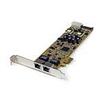 StarTechcom Tarjeta de Red PCIE 2XRJ45