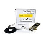 StarTechcom Tarjeta de Red PCIE 2XRJ45