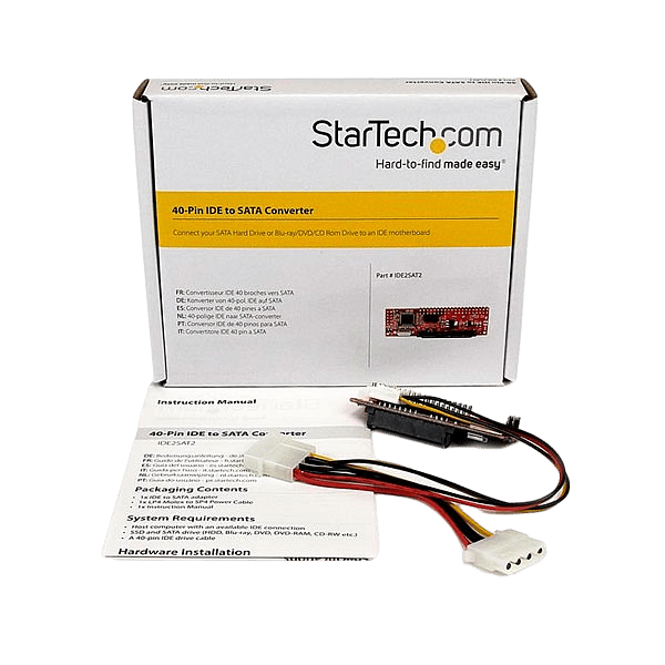 StarTechcom conversor IDE a SATA  Adaptador