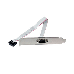 StarTechcom Adaptador Bracket Serie DB9 RS232 a IDC 10