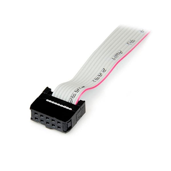 StarTechcom Adaptador Bracket Serie DB9 RS232 a IDC 10