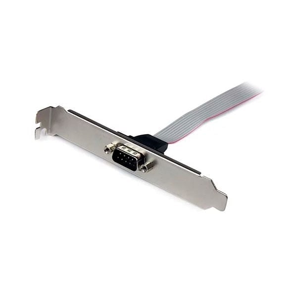 StarTechcom Adaptador Bracket Serie DB9 RS232 a IDC 10