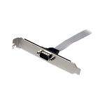StarTechcom Adaptador Bracket Serie DB9 RS232 a IDC 10