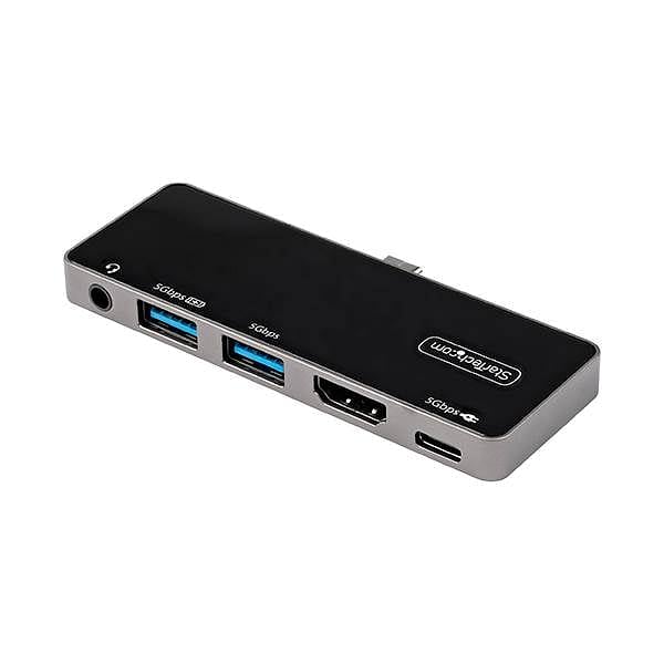 StarTechcom Travel Dock USBC 4K 60Hz 100W DisplayPort 14 Jack 35mm Adaptador USB