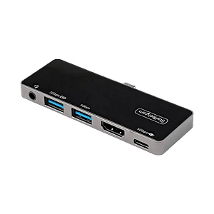StarTechcom Travel Dock USBC 4K 60Hz 100W DisplayPort 14 Jack 35mm Adaptador USB