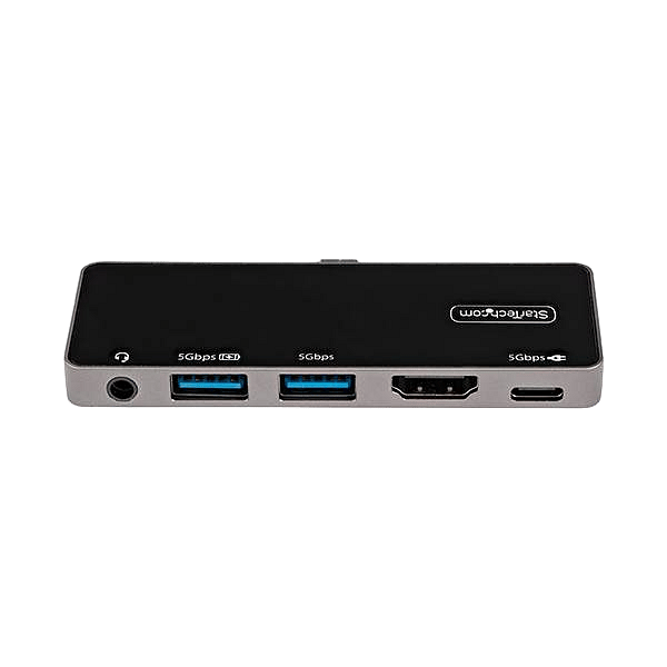 StarTechcom Travel Dock USBC 4K 60Hz 100W DisplayPort 14 Jack 35mm Adaptador USB