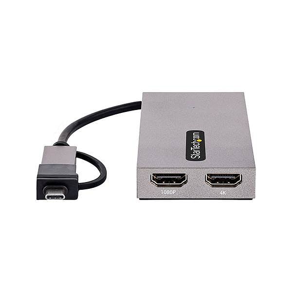 StarTechcom Adaptador Convertidor USB 30 a 2 Pantallas HDMI WindowsMac
