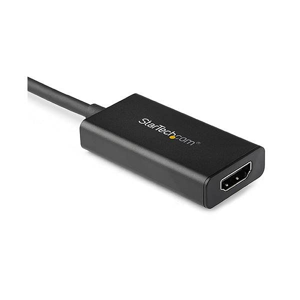 StarTechcom Adaptador DisplayPort a HDMI con HDR  4K 60Hz  Negro