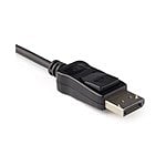 StarTechcom Adaptador DisplayPort a HDMI con HDR  4K 60Hz  Negro