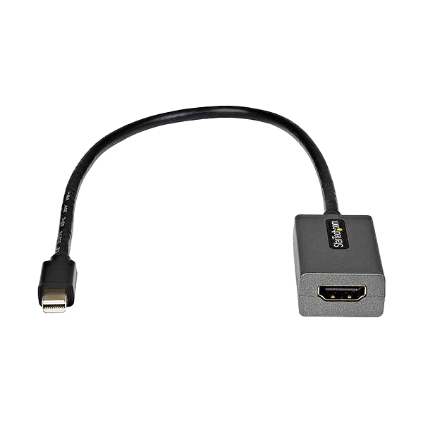 StarTechcom Adaptador Mini DisplayPort 12 a HDMI  Conversor de Vídeo