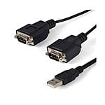 StarTechcom Cable Adaptador FTDI USB a Serie de 2 Puertos