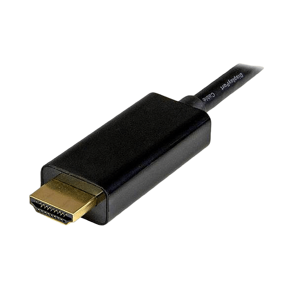 StarTechcom Cable Conversor UltraHD 4K Mini DisplayPort a HDMI 2m Negro