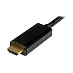 StarTechcom Cable Conversor UltraHD 4K Mini DisplayPort a HDMI 2m Negro