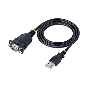StarTechcom Cable de 1m USB a Serie Adaptador USB a Serial Win y Mac