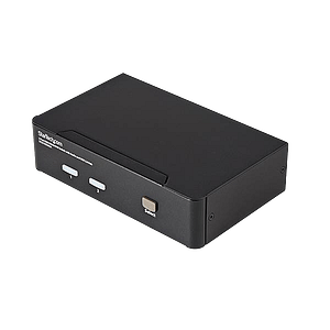 StarTechcom Conmutador KVM de 2 puertos HDMI USB cAudio