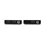 StarTechcom Juego Extensor HDMI por CAT6  Alargador Balun 4K 60Hz  50m