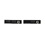 StarTechcom Juego Extensor HDMI por CAT6  Alargador Balun 4K 60Hz  50m
